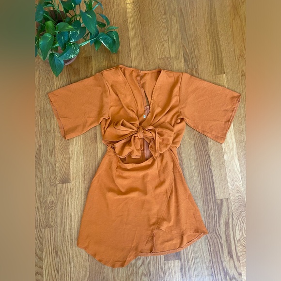 Boho Tie Front Mini - Picture 4 of 4